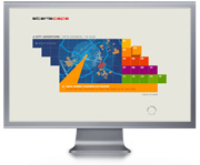 Screen design, website design, interactive design